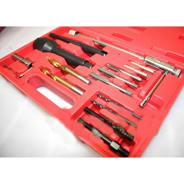 A-M9GP 9pc endommagé GLOW PLUG Removal Repair Puller Tool Set M9 x 1.0 ASTA Outils